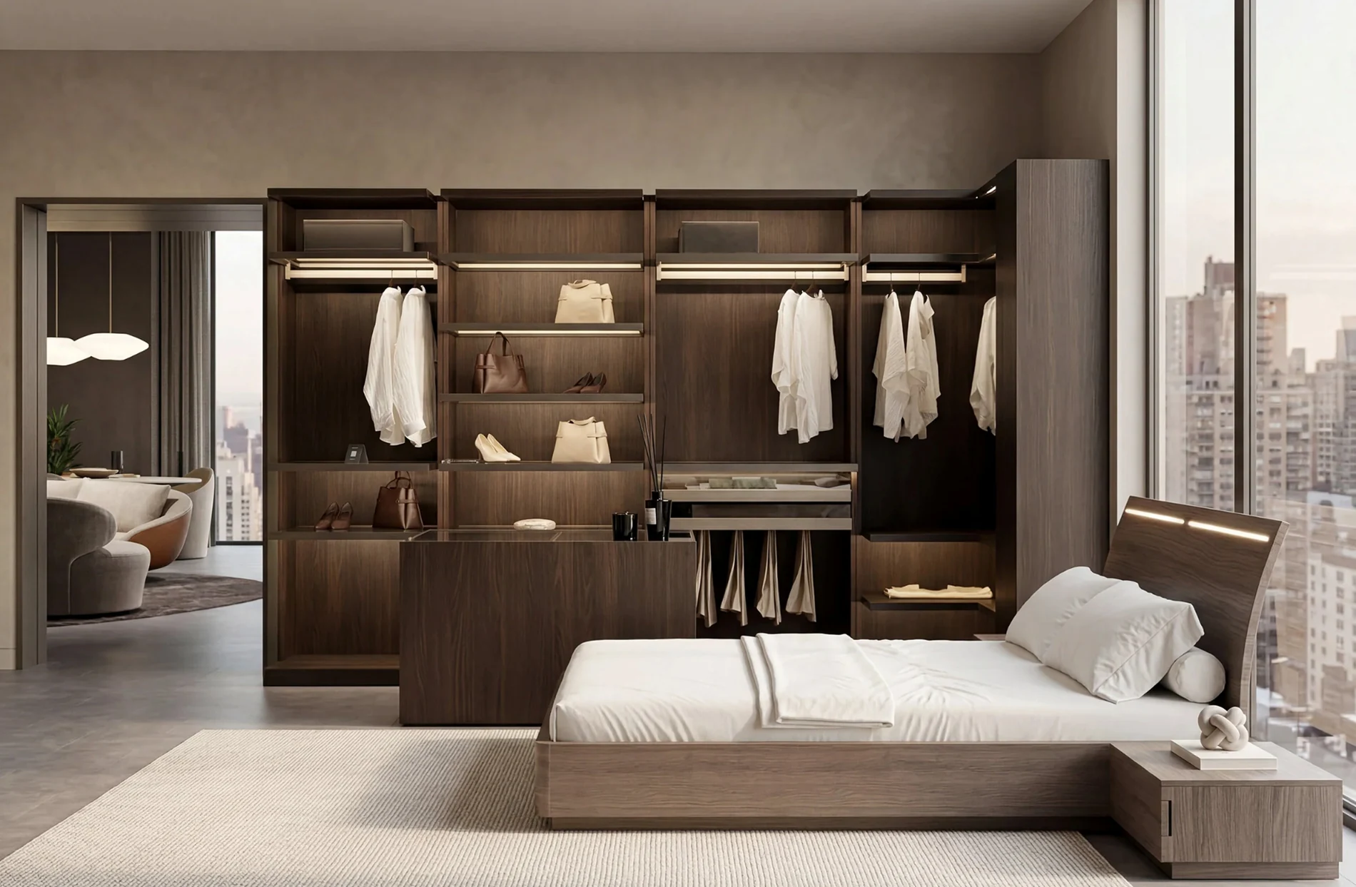 Wardrobes & dressing rooms — supplier configuration reference